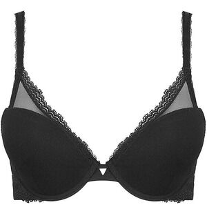 NWT Simone Perele 34E Confiance Triangle Plunge 12K347 T-Shirt Bra 117663